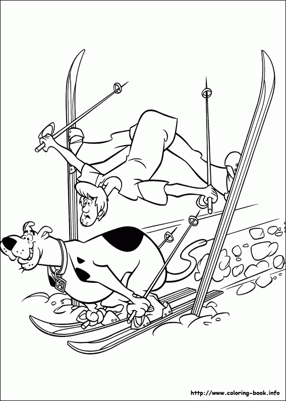 Scooby Doo kolorowanki